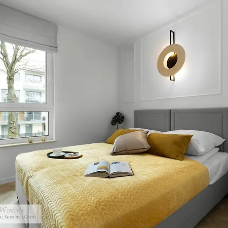 Apartmán 4 Stars, New Luxury Butterfly & Bike Apartments, Gdynia Orlowo, 15 Wyposazonych Mieszkan, Z Sypialnia, Winda I Platnym Parkingiem, Wysoki Standard Summerwinter, Blisko Molo Orlowo, Drog Rowerowych, Stadniny I Golf Park *