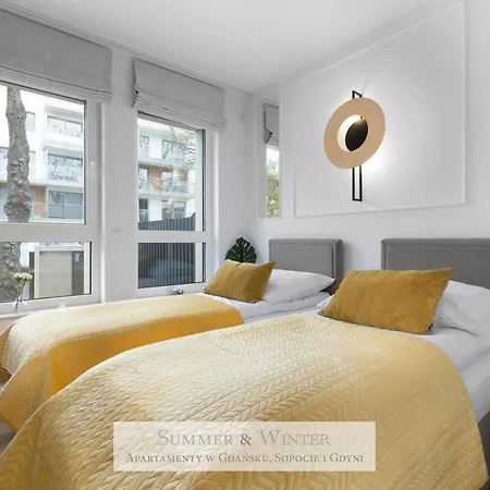 דירה 4 Stars, Luxury Butterfly & Bike Apartments, Orlowo, 15 Mieszkan, Z Oddzielna Sypialnia, Winda I Platnym Parkingiem, Blisko Drog Rowerowych, Niedaleko Molo, Golf, Stadnina, Adventure Park, Summerwinter Brand