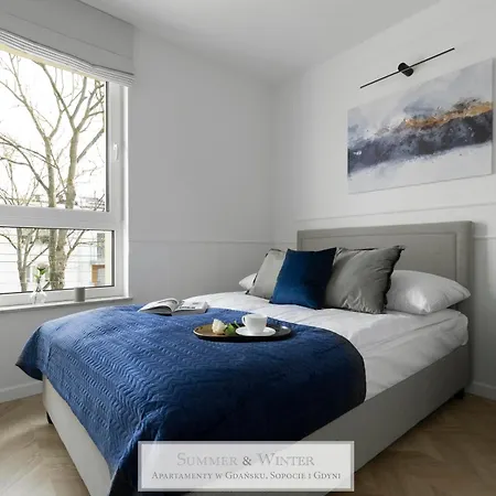 4 Stars, Butterfly Apartments By Summerwinter Gdynia Orlowo Apartamenty Premium, Parking, Winda, Rowerownia, Driving Golf Apartment