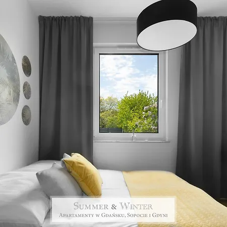 4 Stars, Butterfly Apartments By Summerwinter Gdynia Orlowo Apartamenty Premium, Parking, Winda, Rowerownia, Driving Golf * Gdynia