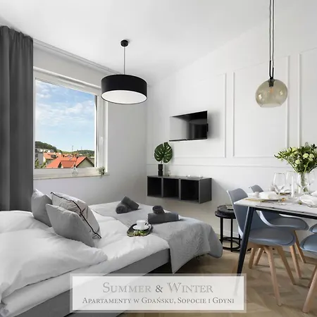 Apartamento 4 Stars, Butterfly Apartments By Summerwinter Wroclawska Orlowo Z 2 Lub 1 Sypialnia Premium, Parking, Winda, Rowerownia, Driving Golf Gdynia