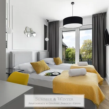 4 Stars, Summerwinter Luxury & Bike Orlowo Apartmán