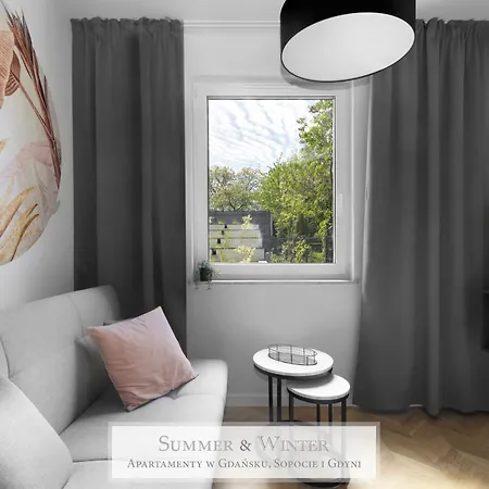4 Stars, Butterfly Apartments By Summerwinter Gdynia Orlowo Apartamenty Premium, Parking, Winda, Rowerownia, Driving Golf Gdynia