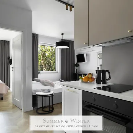 Apartamento 4 Stars, Luxury Butterfly & Bike Apartments, Orlowo, 15 Mieszkan, Z Oddzielna Sypialnia, Winda I Platnym Parkingiem, Blisko Drog Rowerowych, Niedaleko Molo, Golf, Stadnina, Adventure Park, Summerwinter Brand Gdynia