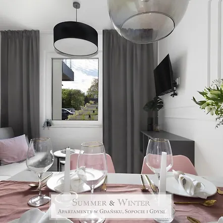 Apartamento 4 Stars, Luxury Butterfly & Bike Apartments, Orlowo, 15 Mieszkan, Z Oddzielna Sypialnia, Winda I Platnym Parkingiem, Blisko Drog Rowerowych, Niedaleko Molo, Golf, Stadnina, Adventure Park, Summerwinter Brand *