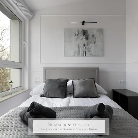 Apartmán 4 Stars, New Luxury Butterfly & Bike Apartments, Gdynia Orlowo, 15 Wyposazonych Mieszkan, Z Sypialnia, Winda I Platnym Parkingiem, Wysoki Standard Summerwinter, Blisko Molo Orlowo, Drog Rowerowych, Stadniny I Golf Park