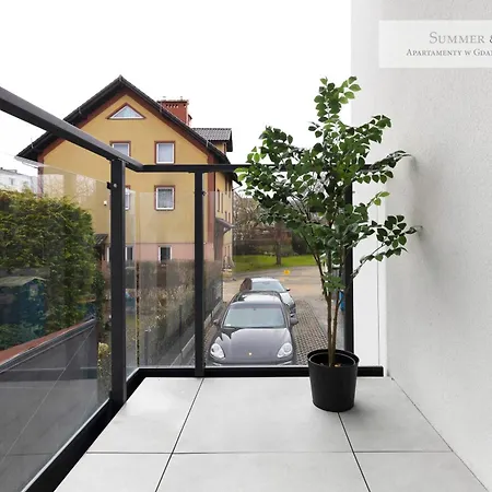 Appartamento 4 Stars, Luxury Butterfly & Bike Apartments, Orlowo, 15 Mieszkan, Z Oddzielna Sypialnia, Winda I Platnym Parkingiem, Blisko Drog Rowerowych, Niedaleko Molo, Golf, Stadnina, Adventure Park, Summerwinter Brand Gdynia