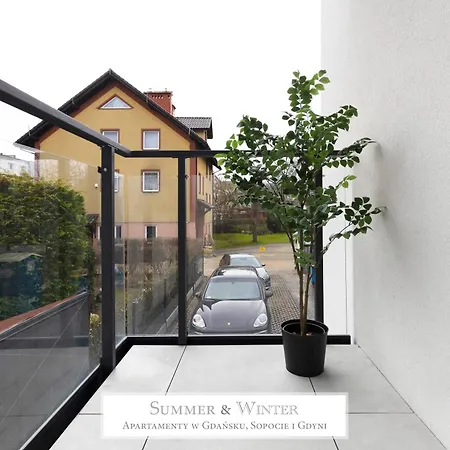Apartmán 4 Stars, New Luxury Butterfly & Bike Apartments, Gdynia Orlowo, 15 Wyposazonych Mieszkan, Z Sypialnia, Winda I Platnym Parkingiem, Wysoki Standard Summerwinter, Blisko Molo Orlowo, Drog Rowerowych, Stadniny I Golf Park *