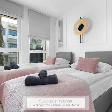 4 Stars, Summerwinter Luxury & Bike Orlowo Apartmán
