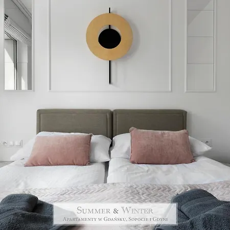 Apartmán 4 Stars, New Luxury Butterfly & Bike Apartments, Gdynia Orlowo, 15 Wyposazonych Mieszkan, Z Sypialnia, Winda I Platnym Parkingiem, Wysoki Standard Summerwinter, Blisko Molo Orlowo, Drog Rowerowych, Stadniny I Golf Park
